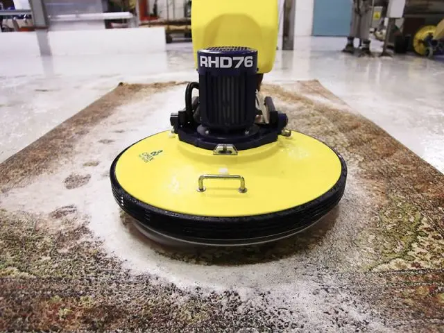 Machine rotative professionnelle pour tapis et moquettes